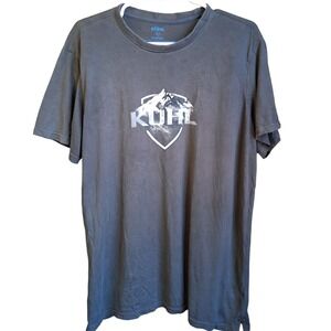 Kuhl Wildfibre Born‎ in the Mts. SS Tee Organic Cotton Large 2020 Carbon EUC
